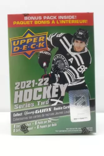 2021-22 Upper Deck Hockey Series 2 6 Pack Blaster Box NEW NHL NHLPA