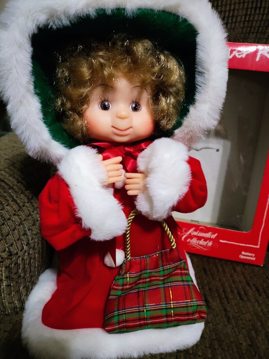 Santa's Best Undercover Kids Brittany Animated Christmas Doll