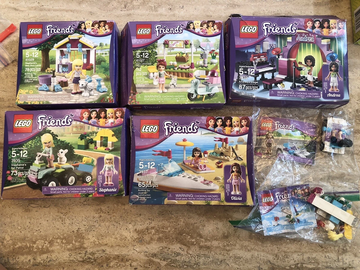 ras Ventileren boezem LEGO Friends Lot of 7 Set: 41029, 41027, 3932, 3935, 3937, 30402, 30103 Complete | eBay ras Ventileren boezem LEGO Friends Lot of 7 Set: 41029, 41027, 3932, 3935, 3937, 30402, 30103 Complete | eBay