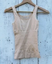 WACOAL Women's Size Small Beige Nude Shaper Tummy Control Sleeveless Tank Top