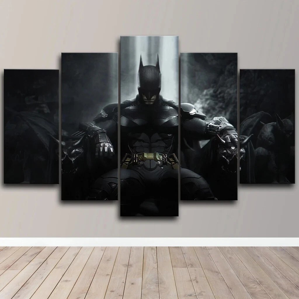 Batman Dark Knight Gothic Movie Character 5 Piece Panel Canvas Wall Art Decor
Opens in a new window