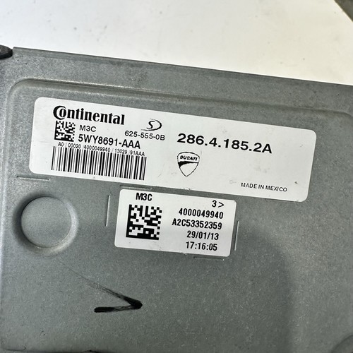 Ducati Monster 659 2013 Dash instrument cluster CDI ECU computer key sensor - Picture 10 of 12