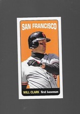 2013  Will Clark, Topps Archives, Mini Tall Boy