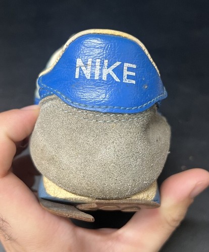 Vintage 1981 Nike Blue Gray Oceania Sneakers Shoes Men's Size 7.5 Waffle Taiwan - Picture 5 of 24