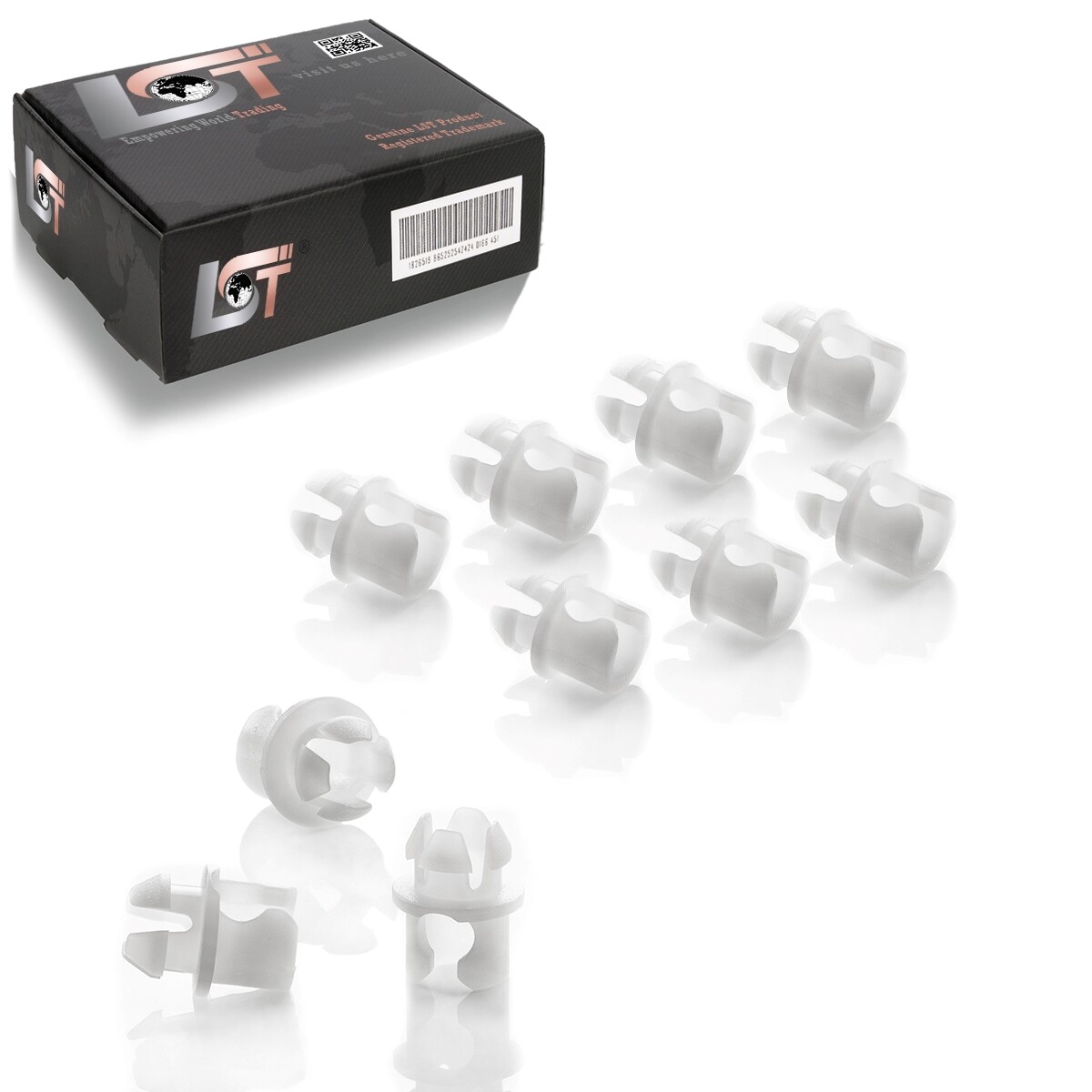 10X Clips For Rear Lock Door Bolt Actuator For BMW