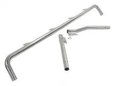 FITS 76-83 JEEP CJ5 76-86 CJ7 81-86 CJ8 FULL FRAME STAINLESS STEEL LIGHT BAR