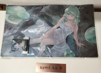 Hololive Ceres Fauna White dress play mat & sleeves set NEW Comic market