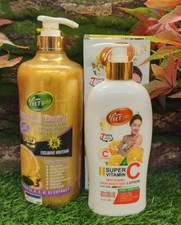 Veet Gold Kojic Acid and Vitamin C Extra Whitening Shower Bath 1000ml Lotion