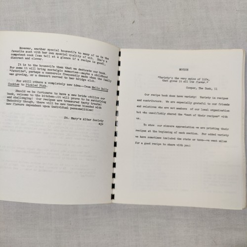 Rare 1950s Vtg Dike Iowa Regional PB Cookbook Favorite Local Recipes - Picture 6 of 24