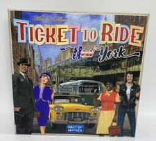 Ticket To Ride: New York Board Game By Days Of Wonder Complete Very Good Condit