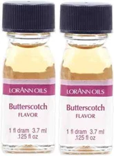 SM Lorann Oils Butterscotch Flavor 1 Dram 2 Pack