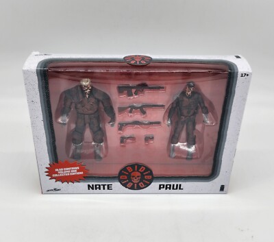 DIE! DIE! DIE! Nate & Paul STEALTH Bloody Action Figure Set Skybound Image New