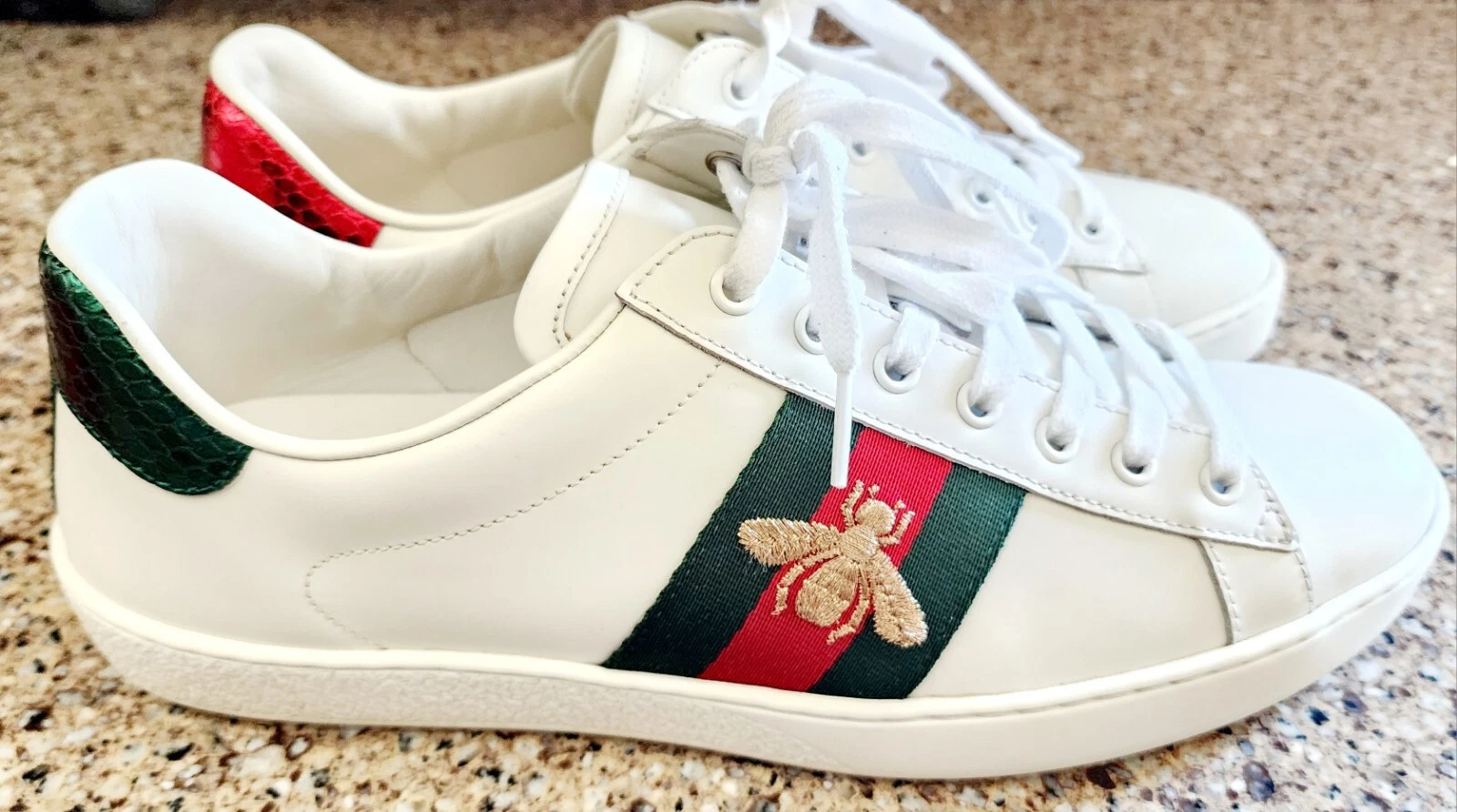 Baskets homme Gucci Ace avec broderie taille 9,5