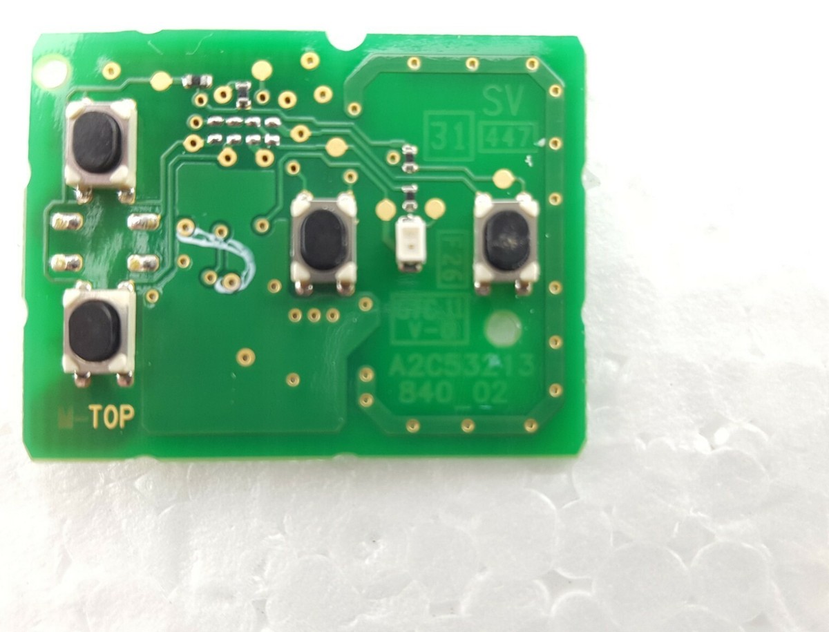 MAZDA 6 / RX8 4 BUTTON FLIP KEY CIRCUIT BOARD - SIEMENS 5WK49365D