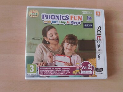 phonics fun with biff chip&skipper & teddy together 3DS NEU Sealed