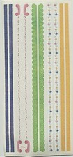 Sandylion Scrapbook Sticker Sheet Large -Minnie Border -34007