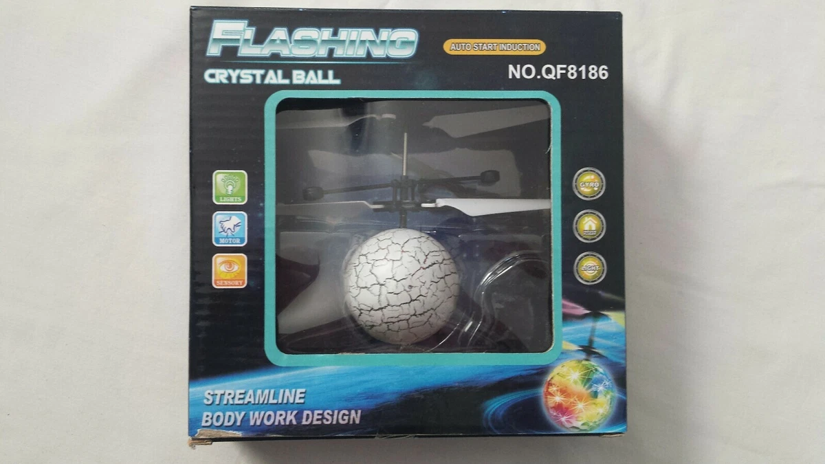 Flashing Crystal Ball Streamline Body Work Design Hand Suspension