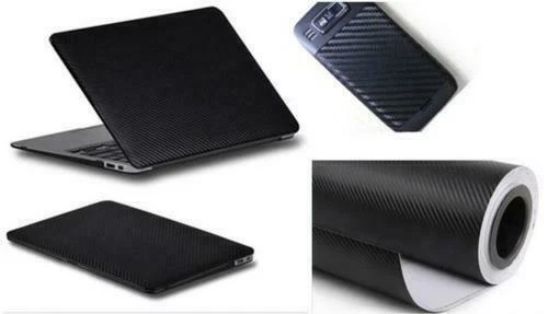 12" x 50" Black Carbon Fiber Vinyl Film Sticker Wrap 3D Bubble Free Air Release - Image 4 of 4