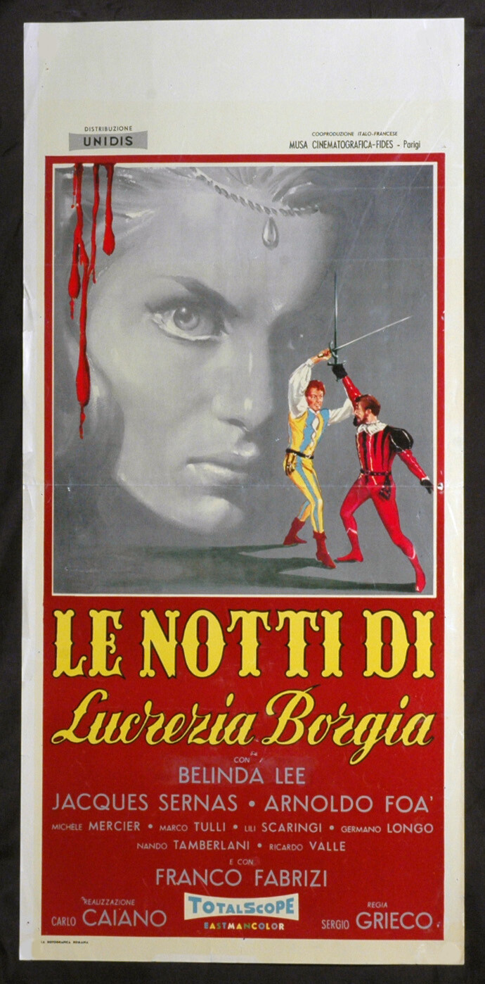 Locandina di Le notti di Lucrezia Borgia (1959)