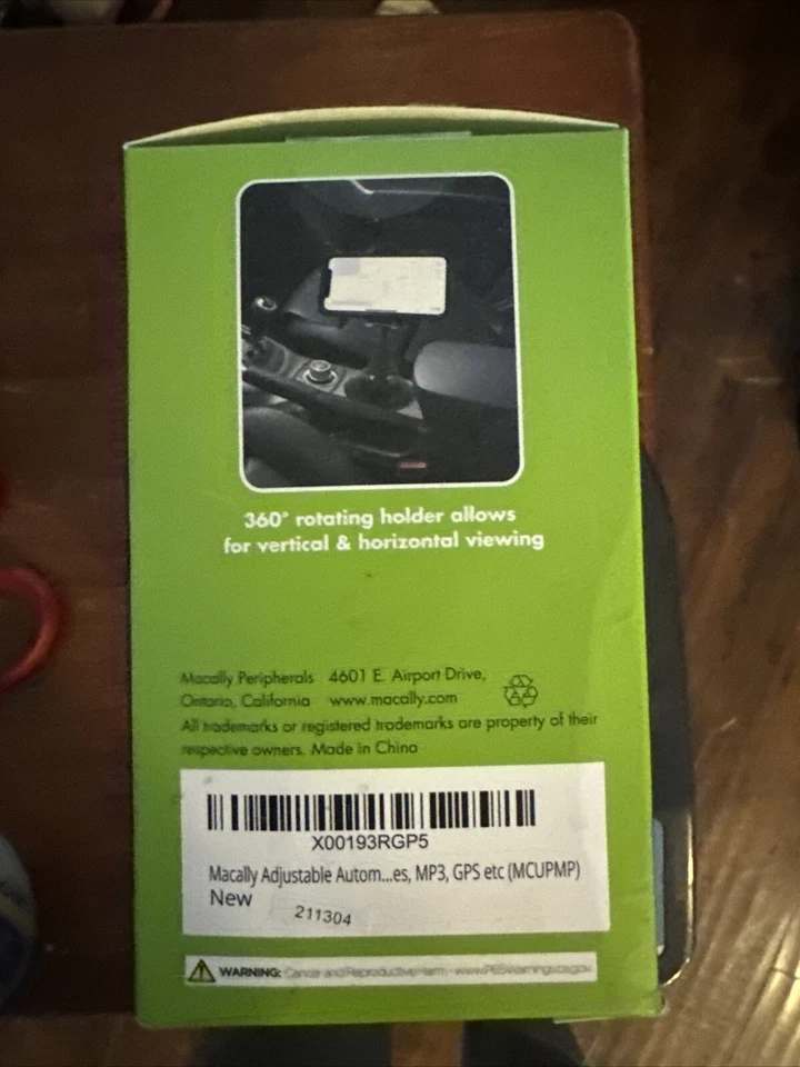 Macally Adjustable Automobile Cup Holder Mount for Smartphones - Black - Image 2 of 3