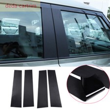 Carbon Fiber Window Pillar Post Decal Sticker Trim For Land Rover Defender 2020+