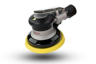 AirVANTAGE Air Sander: 5'' 3/16 Orbit Low-profile Central Vac, Vinyl [#050334]