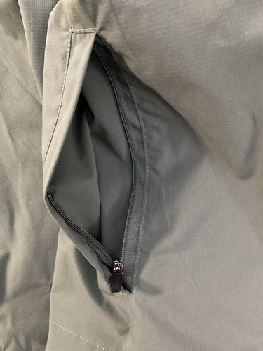 Barstool 1/4 Zip DAD Short Sleeve Windbreaker Men Sz Small White/Faded Green NWT - Picture 9 of 12