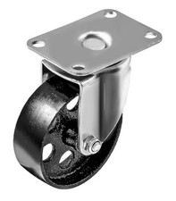 3-Inch Heavy Steel Support Swivel Caster - 330 lb Capacity for Ease of Movement