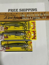 Lot OF 3 Strike King J300 KVD Jerkbaits Fishing Lures 3 DIFFERENT COLORS NIPS