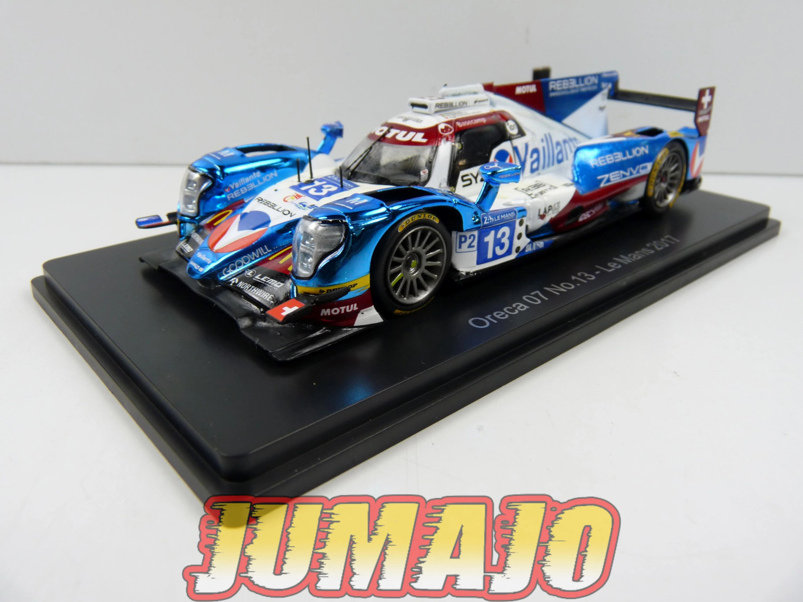 Revivez la légende Vaillante Rebellion Oreca 07 2017 miniature 1/43 collector