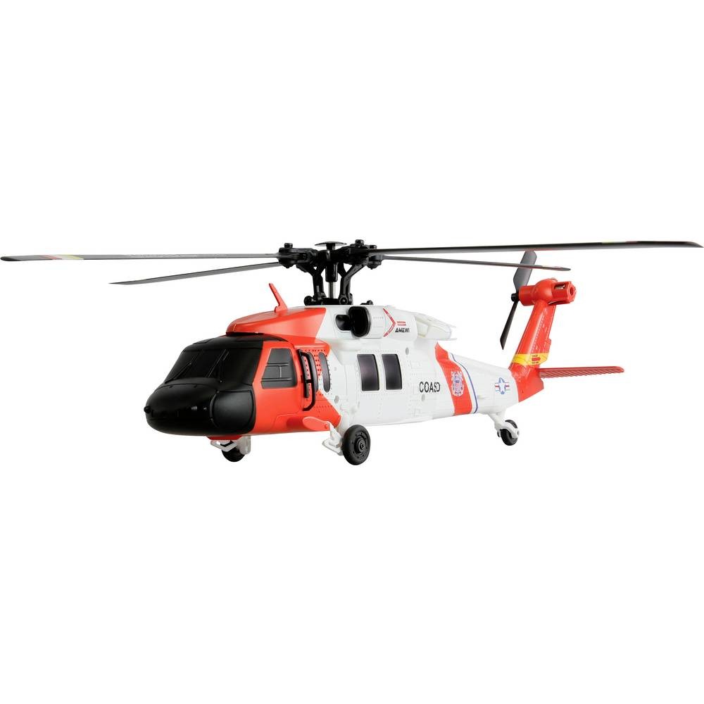 Amewi UH-60L Black Hawk Coastguard Brushless Helikopter Elicottero per