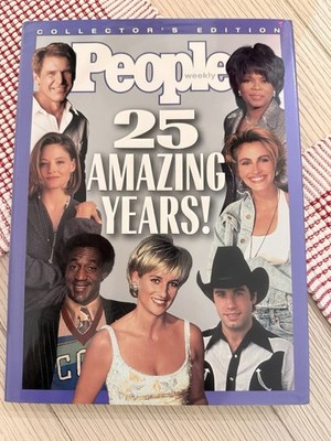 People Magazine 25 Amazing Years Collector's Edition 1999 Hard Cover Time Inc