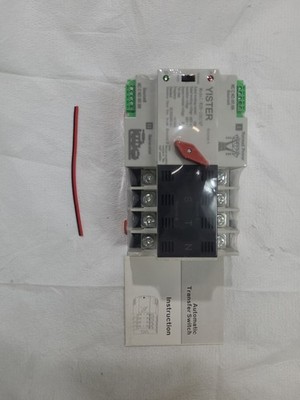 Yister W2R-100/4P 100A Dual Power Automatic Transfer Switch ATS for DIN-Rail