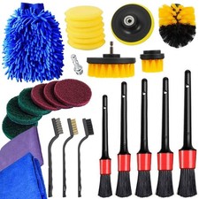 Kit Pulizia Auto,Lavaggio Auto,Kit Pulizia, Auto Da 26 Pezzi ,Interni Ed Esterni
