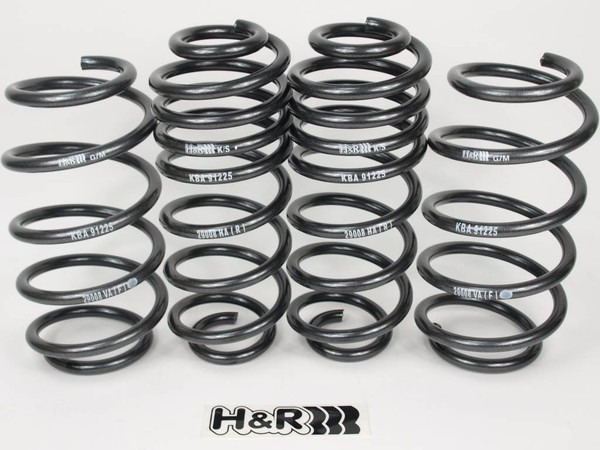 H&R 35Mm Tieferlegungsfedern VW Golf 6 Jetta IV Achslast Vorne Ab 1021Kg Mit ABE-image