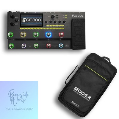 Mooer GE300 Multi-Effects Processor with Case Amp Simulator Included
