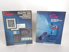 Lot Of 2 Sun Electric Corp Automotive Test And Service Equipment Catalogs