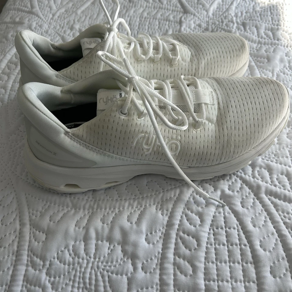 Ryka Women's Devotion X Walking Shoes White Size 11 W - Image 4 of 4