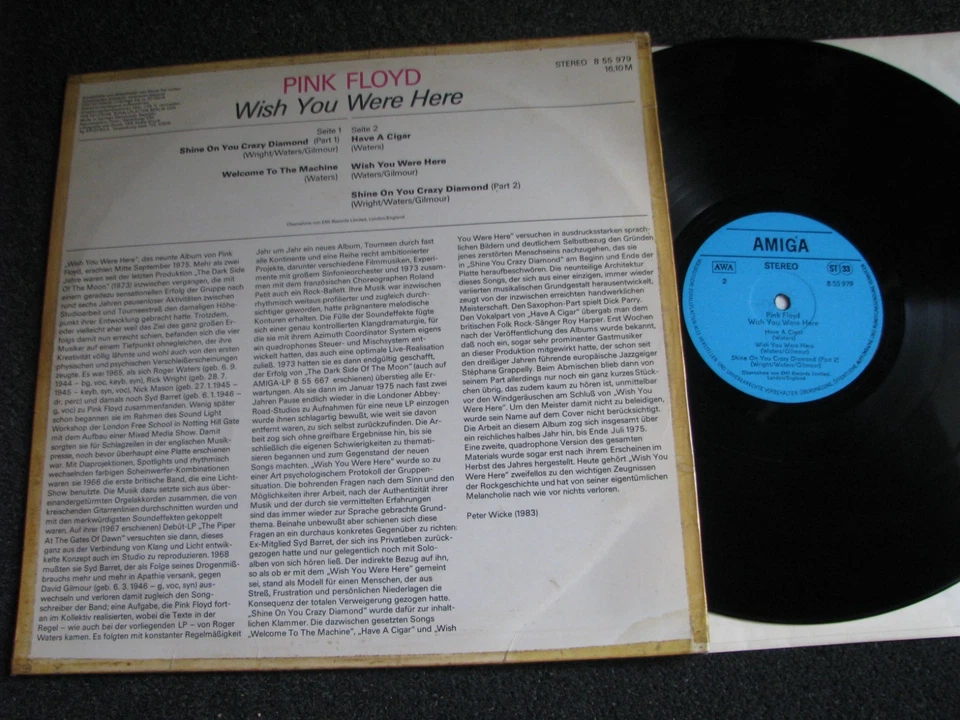 Pink Floyd Wish You Were Here · lp · 1983, Foto 2 von 2