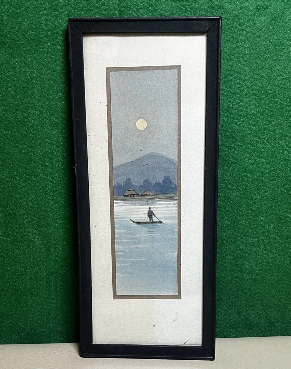 复古原版古董日本画作、画卷| eBay