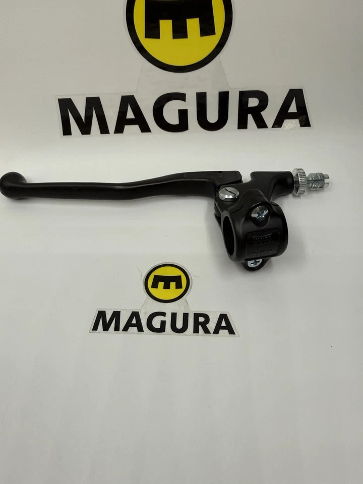 Juego completo de palancas de freno y embrague Magura Husqvarna Maico Vintage MX Enduro Foto 3 de 4