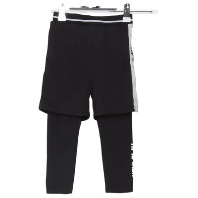 Vertbaudet, Sportleggings, Größe: 104, Schwarz/Grau, Elasthan/Polyester #2YT