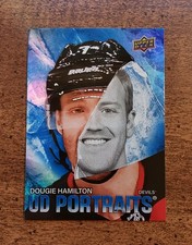 2025-26 Upper Deck Series 1 - UD Portraits Dougie Hamilton #P-16 NJ Devils 