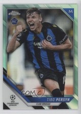 Tibo Persyn Chrome UCL 2021 Aqua Refractor /199