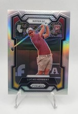 2024 Panini Prizm LIV Golf Lucas Herbert #24 Silver Rookie RC Ripper GC