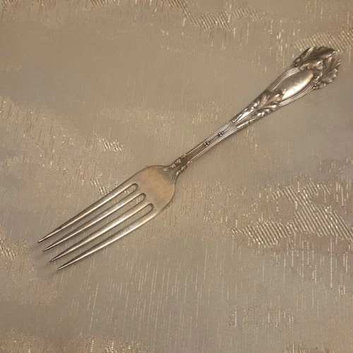 STERLING SILVER GORHAM CHANTILLY 7 Inch MONOGRAM DINNER FORK