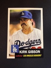 2024 Topps MLB Living Set #785 KIRK GIBSON Los Angeles Dodgers 1,670 PR