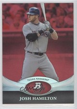 2011 Bowman Platinum Red Josh Hamilton #75 0a1
