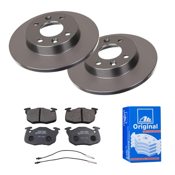 Ate Bremsscheiben Ø238MM + BremsbelÄGe Vorne FÜR Renault Super 5 9 11 19 I Ii-image