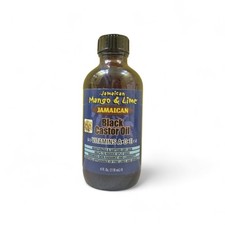 Jamaican Mango Lime Black Castor Oil Vitamin A D E 4 Fl oz